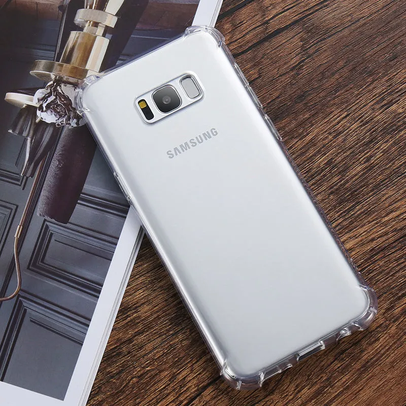 Shockproof Case for Samsung Galaxy S20 Plus S10e S8 S9 Plus Soft Silicone Phone Cases for Samsung Note 9 S7 S10 5G Back Cover