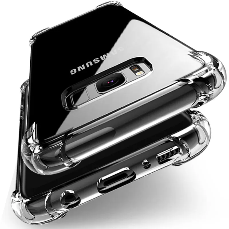 Shockproof Case for Samsung Galaxy S20 Plus S10e S8 S9 Plus Soft Silicone Phone Cases for Samsung Note 9 S7 S10 5G Back Cover