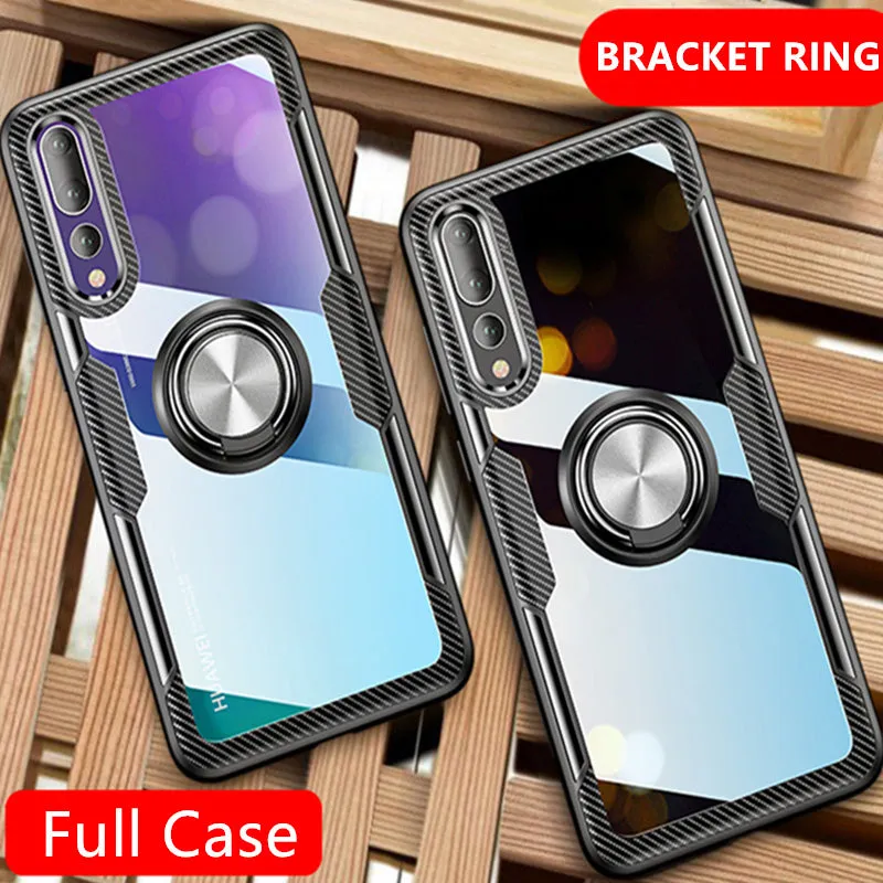 Shockproof Soft Phone Case With Ring