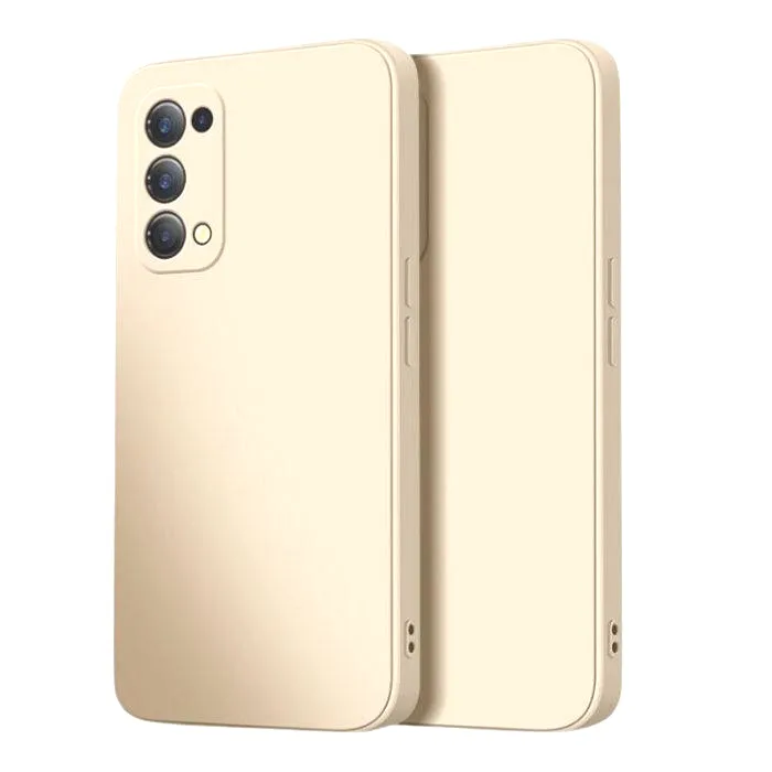 Silicone Case for Oppo A52 - Cream