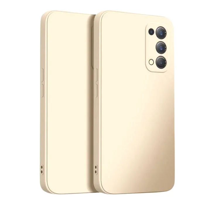 Silicone Case for Oppo A52 - Cream