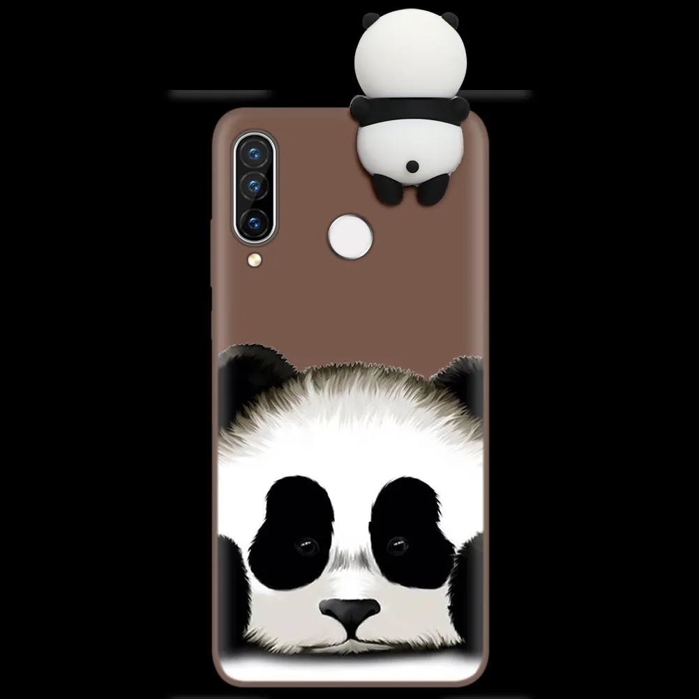 Silicone Cover For Huawei P40 P30 P20 Lite Pro Y9 Y7 Y6 P Smart 2019 Z Plus Cartoon Doll Soft Case Fundas For Huawei Honor 8X 9X