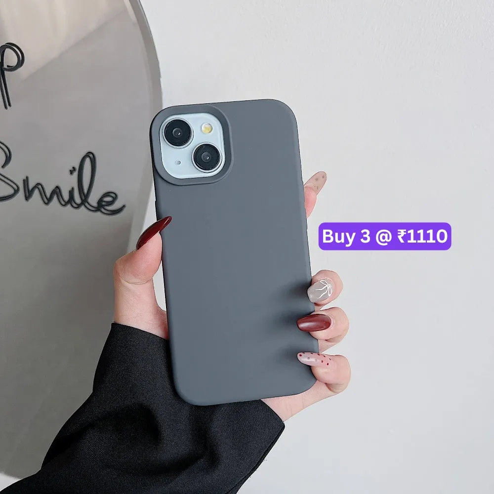 Silicone Screen Protection TPU (Soft) Phone Case - iPhone 13 Pro Max