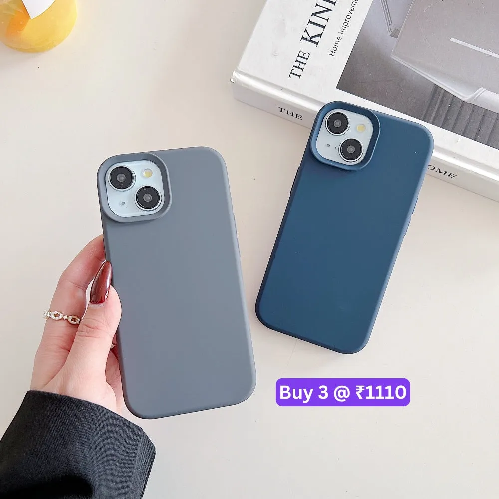 Silicone Screen Protection TPU (Soft) Phone Case - iPhone 13 Pro Max