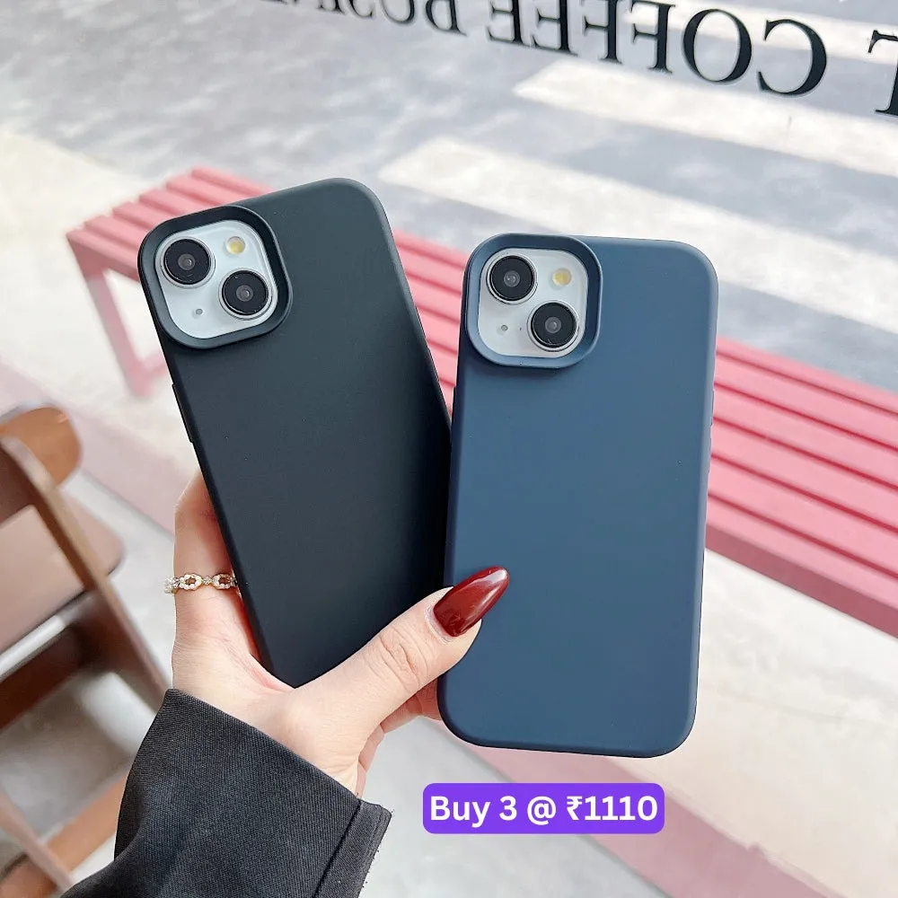 Silicone Screen Protection TPU (Soft) Phone Case - iPhone 13 Pro Max