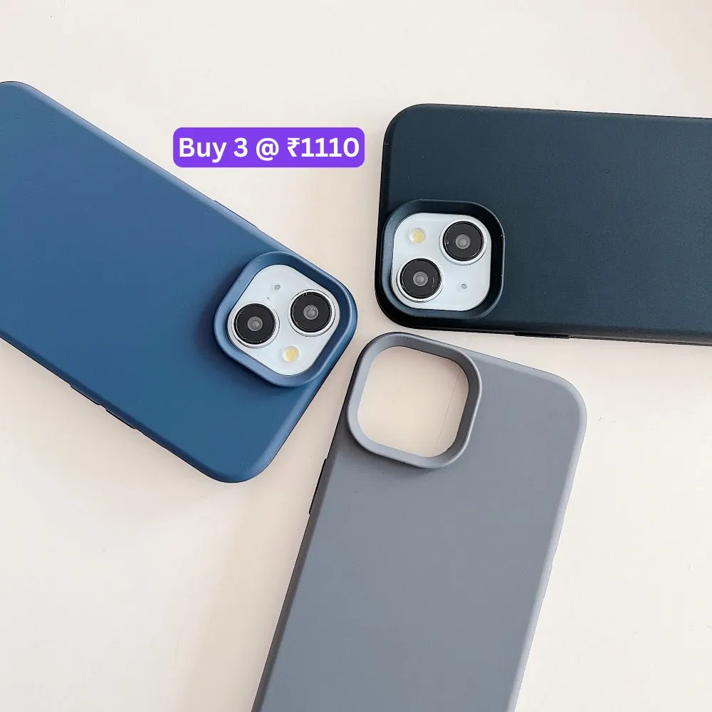 Silicone Screen Protection TPU (Soft) Phone Case - iPhone 13 Pro Max