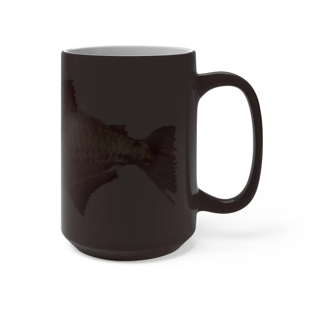 Silver Fish Color Changing Mug
