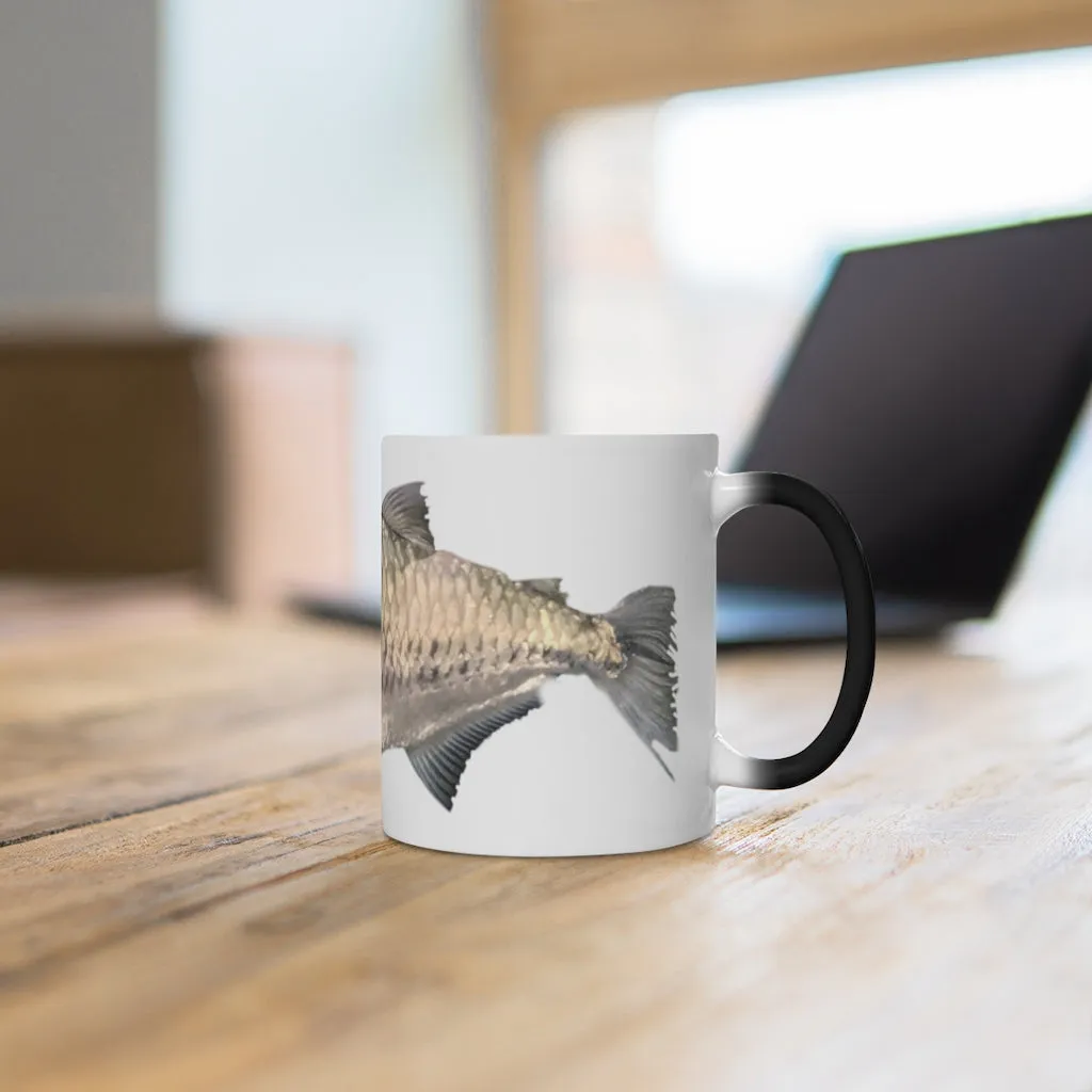 Silver Fish Color Changing Mug