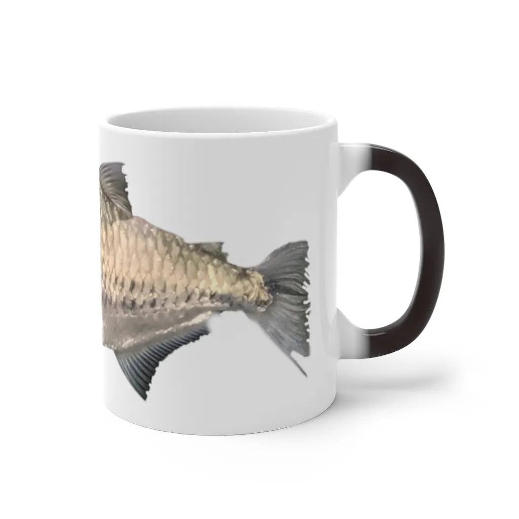 Silver Fish Color Changing Mug