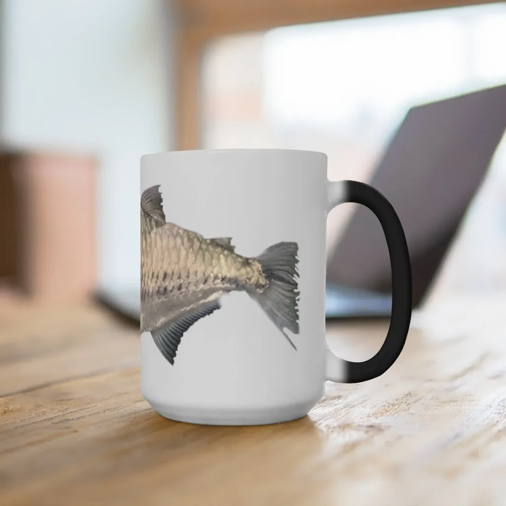 Silver Fish Color Changing Mug