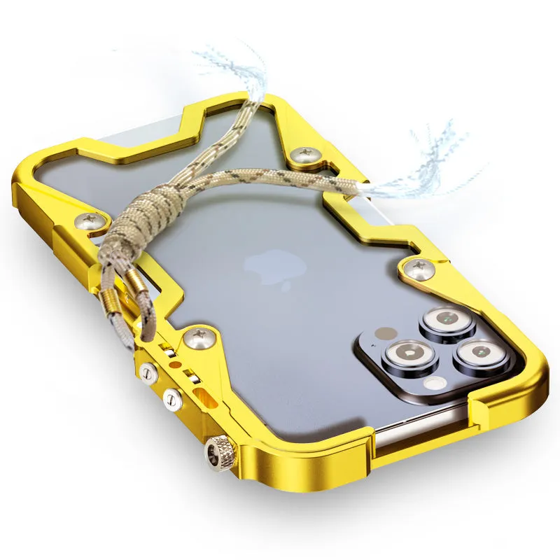 SIMON Mechanical Arm Trigger Aluminum Alloy Bumper Case Cover