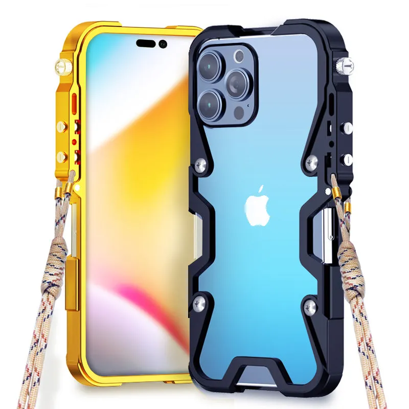 SIMON Mechanical Arm Trigger Aluminum Alloy Bumper Case Cover