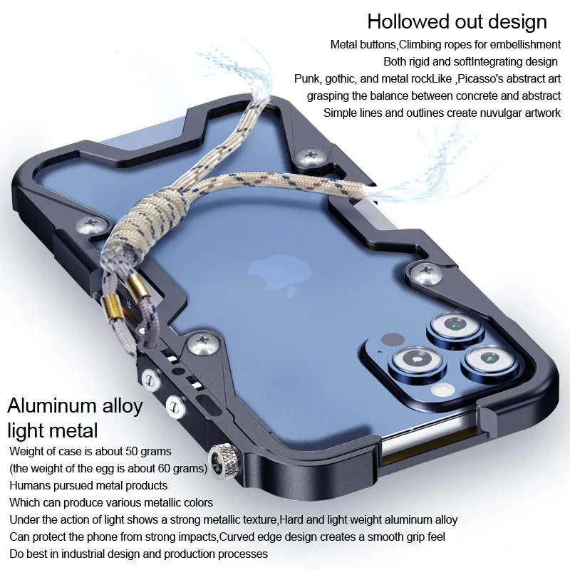 SIMON Mechanical Arm Trigger Aluminum Alloy Bumper Case Cover
