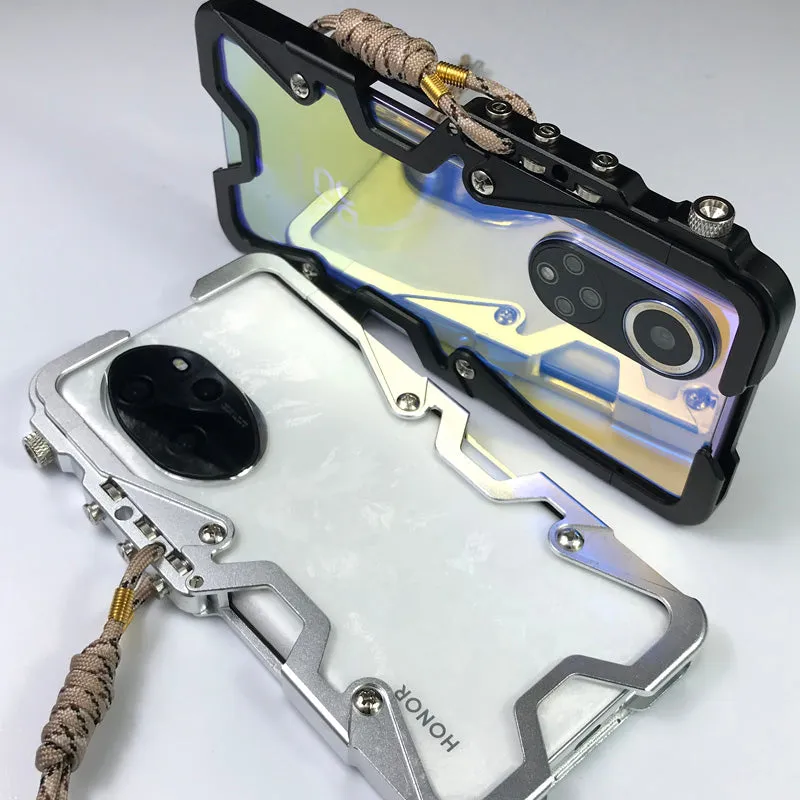 SIMON Mechanical Arm Trigger Aluminum Alloy Bumper Case Cover