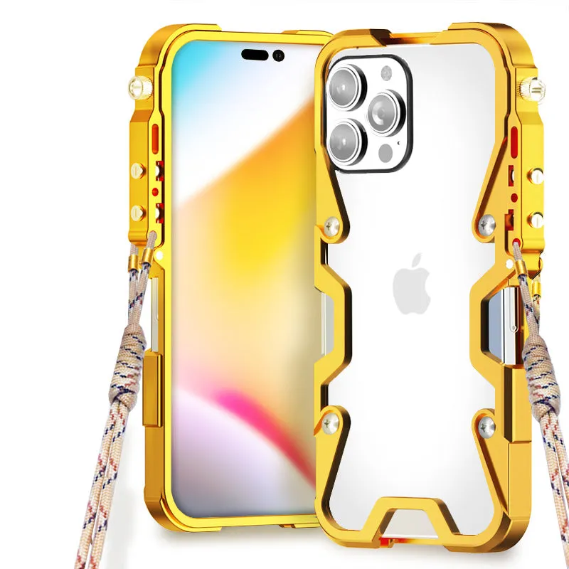 SIMON Mechanical Arm Trigger Aluminum Alloy Bumper Case Cover