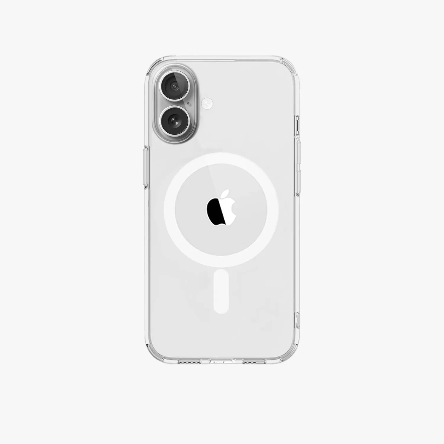 Sleek iPhone 16 MagSafe Leather Flip Cover with Clear Case