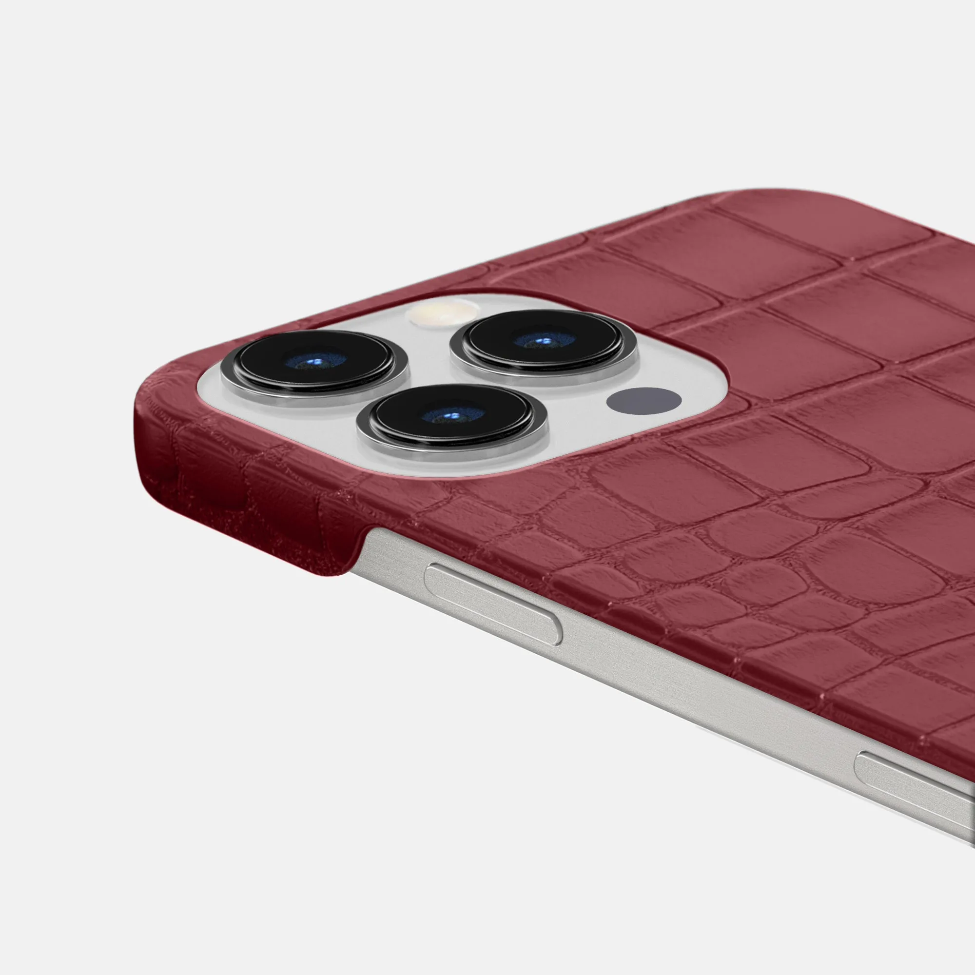 Slim Case For iPhone 16 Pro In Alligator