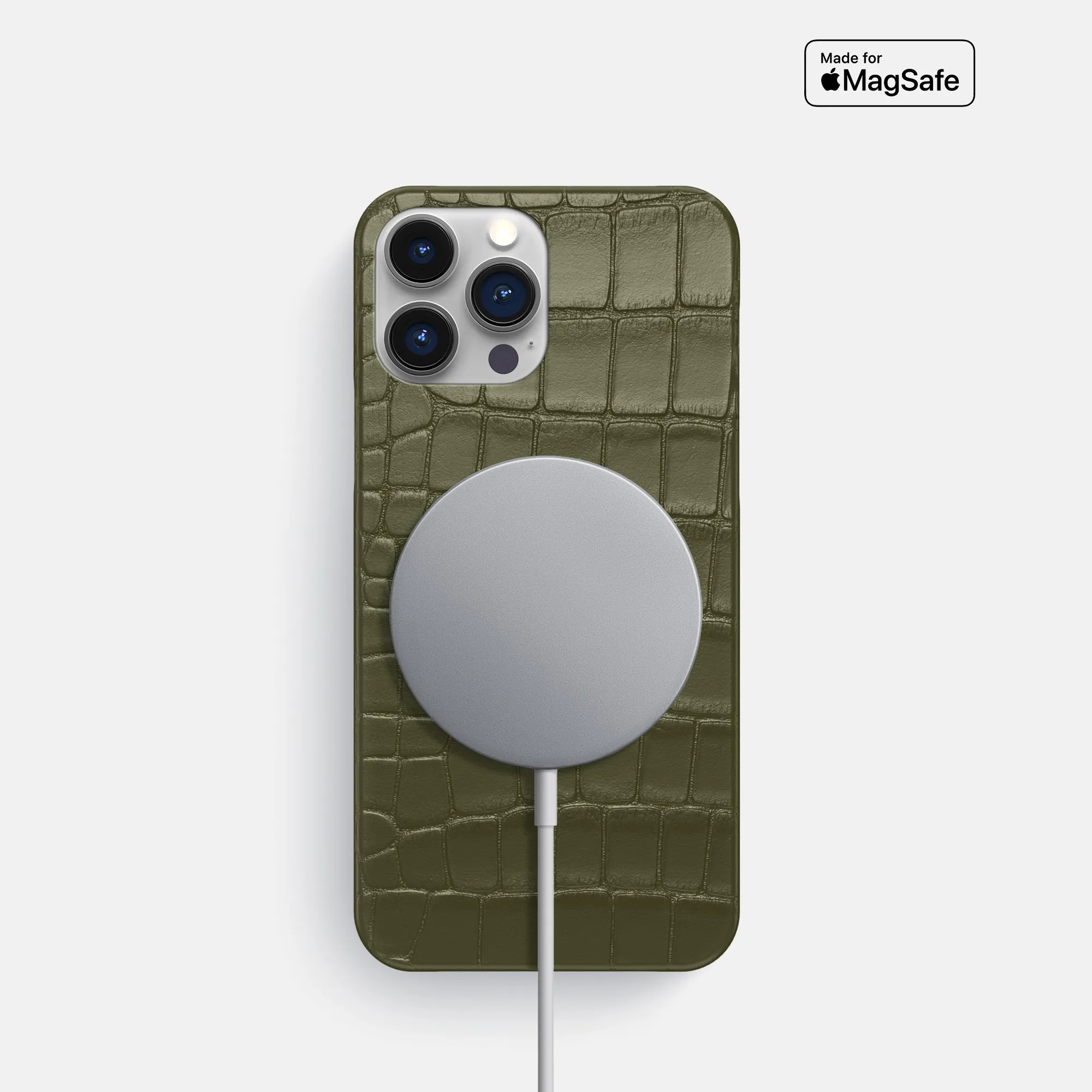 Slim Case For iPhone 16 Pro In Alligator
