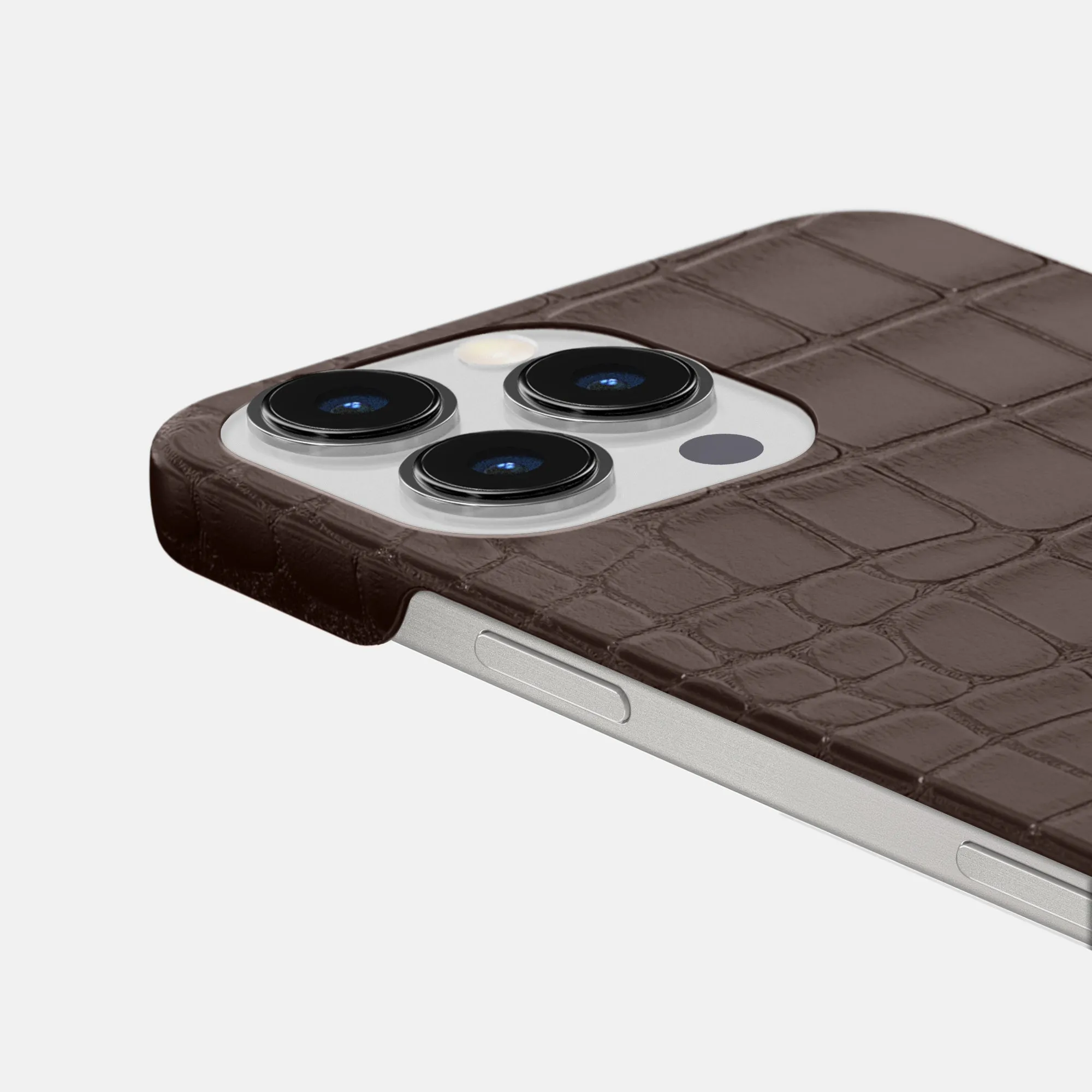 Slim Case For iPhone 16 Pro In Alligator