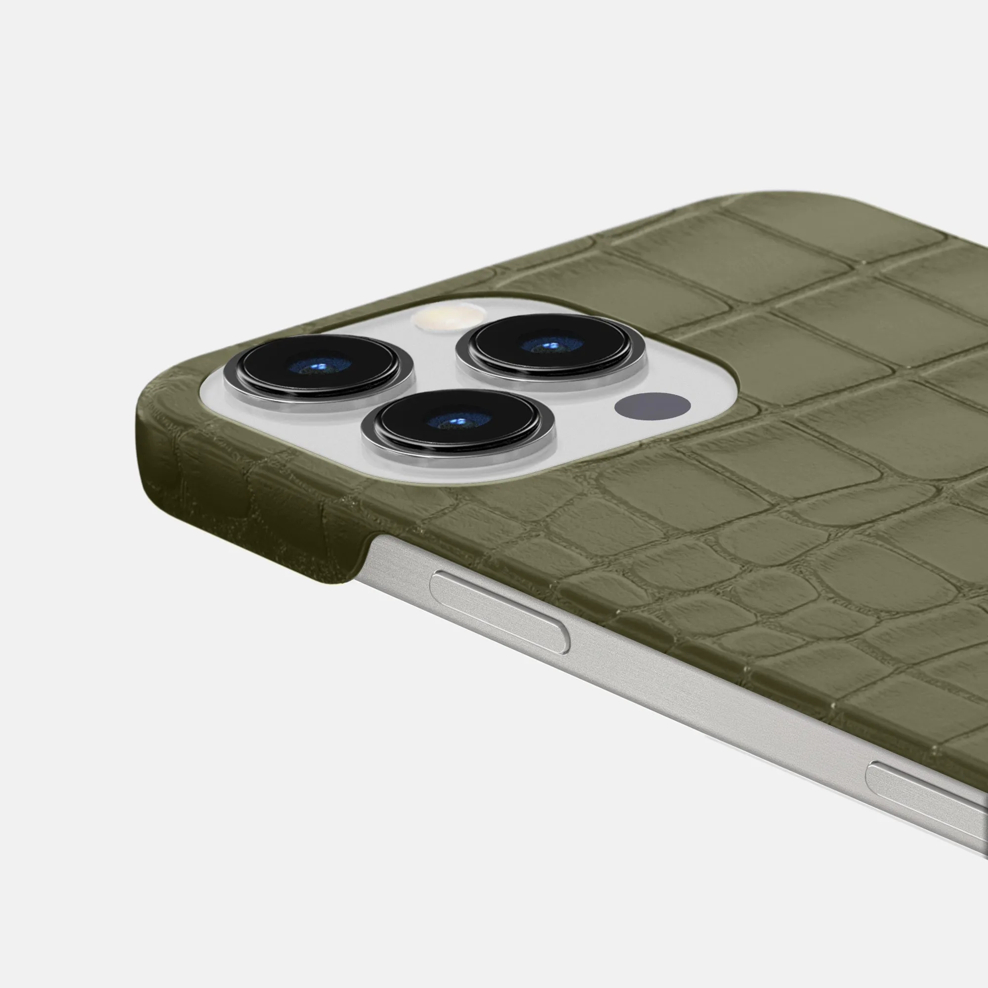 Slim Case For iPhone 16 Pro In Alligator