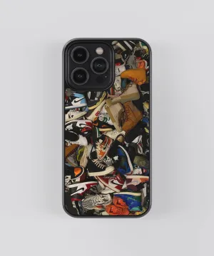 Sneakerhead Abstract Glass Phone Case Cover