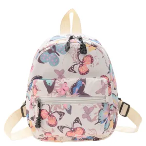 Soft Girl Mini Backpack Butterfly Print