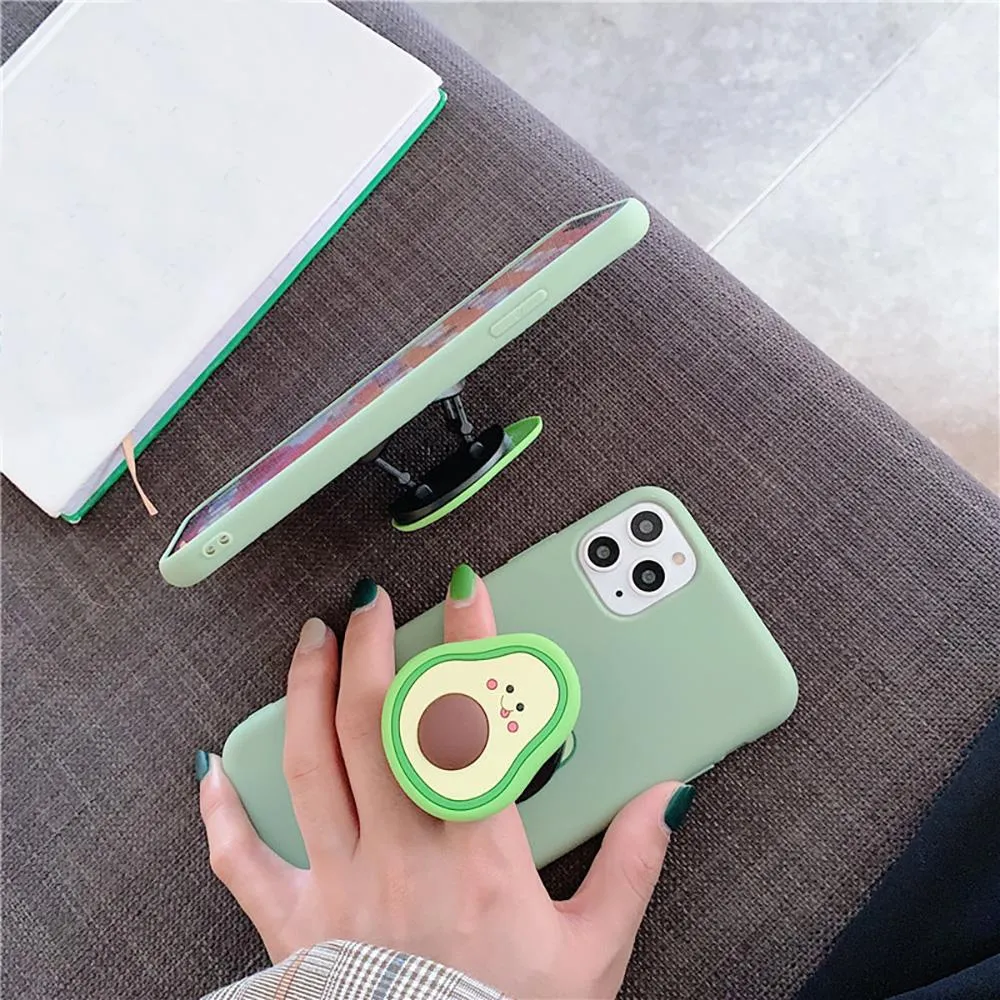Soft Silicone Cute Cartoon Fruit iPhone Case