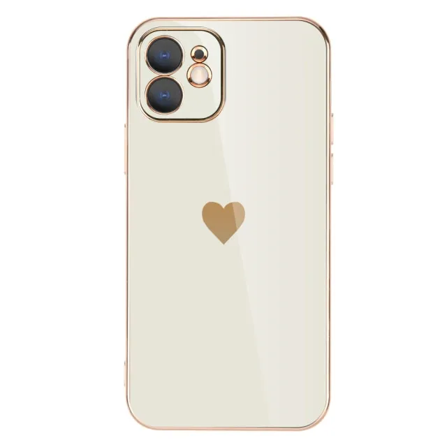 Solid Plating Lens Protection Phone Case For iPhone 12 11 Pro Max X XR XS Max 8  13 Pro Max Soft Cover Case
