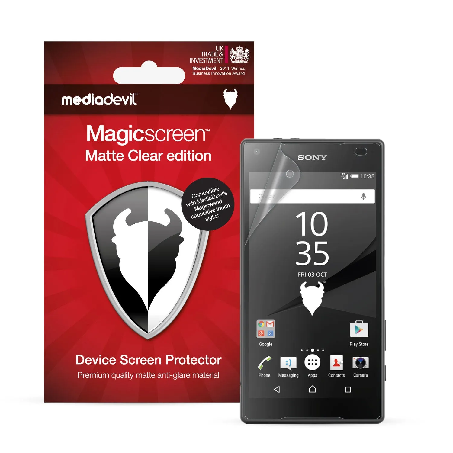 Sony Xperia Z5 Compact Screen Protector (Matte, Anti-Glare)