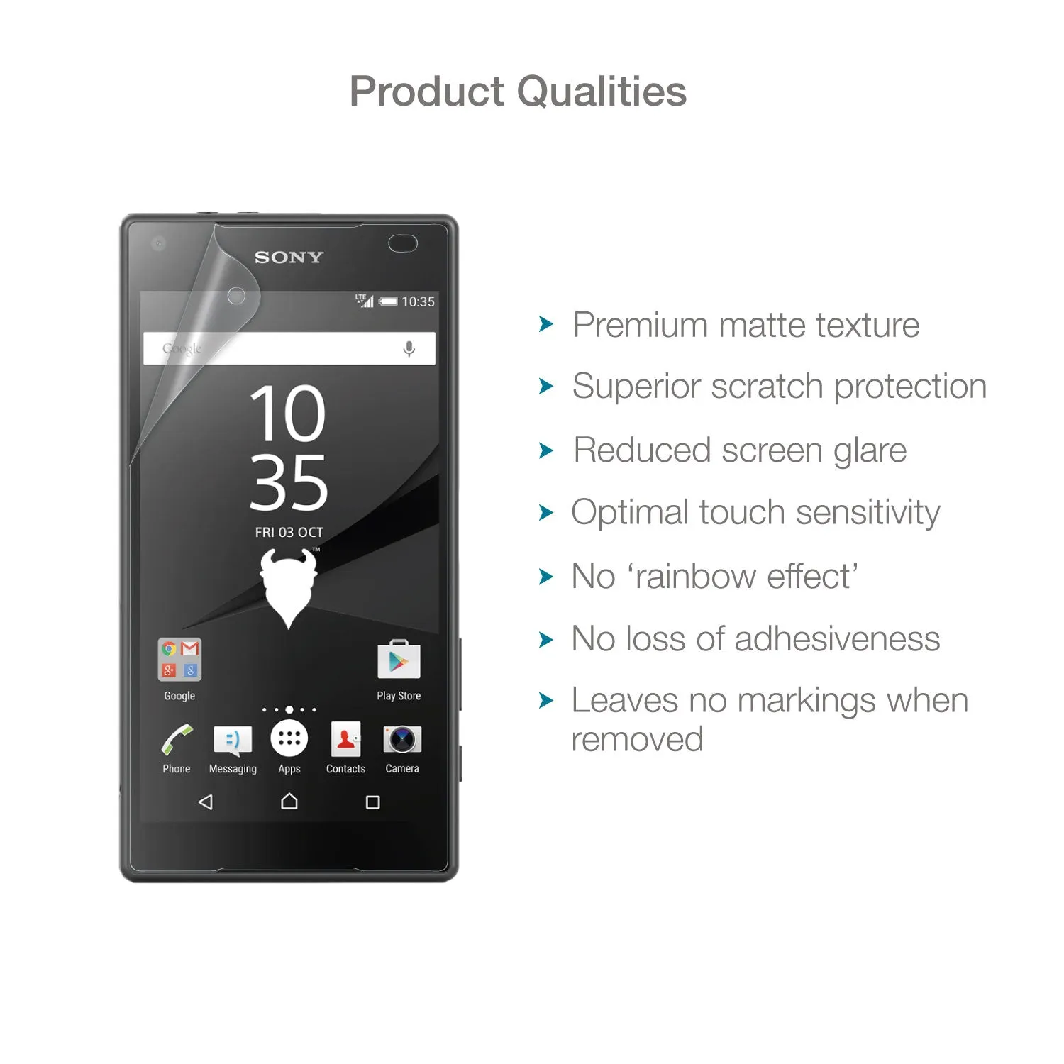 Sony Xperia Z5 Compact Screen Protector (Matte, Anti-Glare)