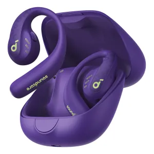 Soundcore AeroFit Pro Wireless Open-Ear Headphones (Electric Purple)