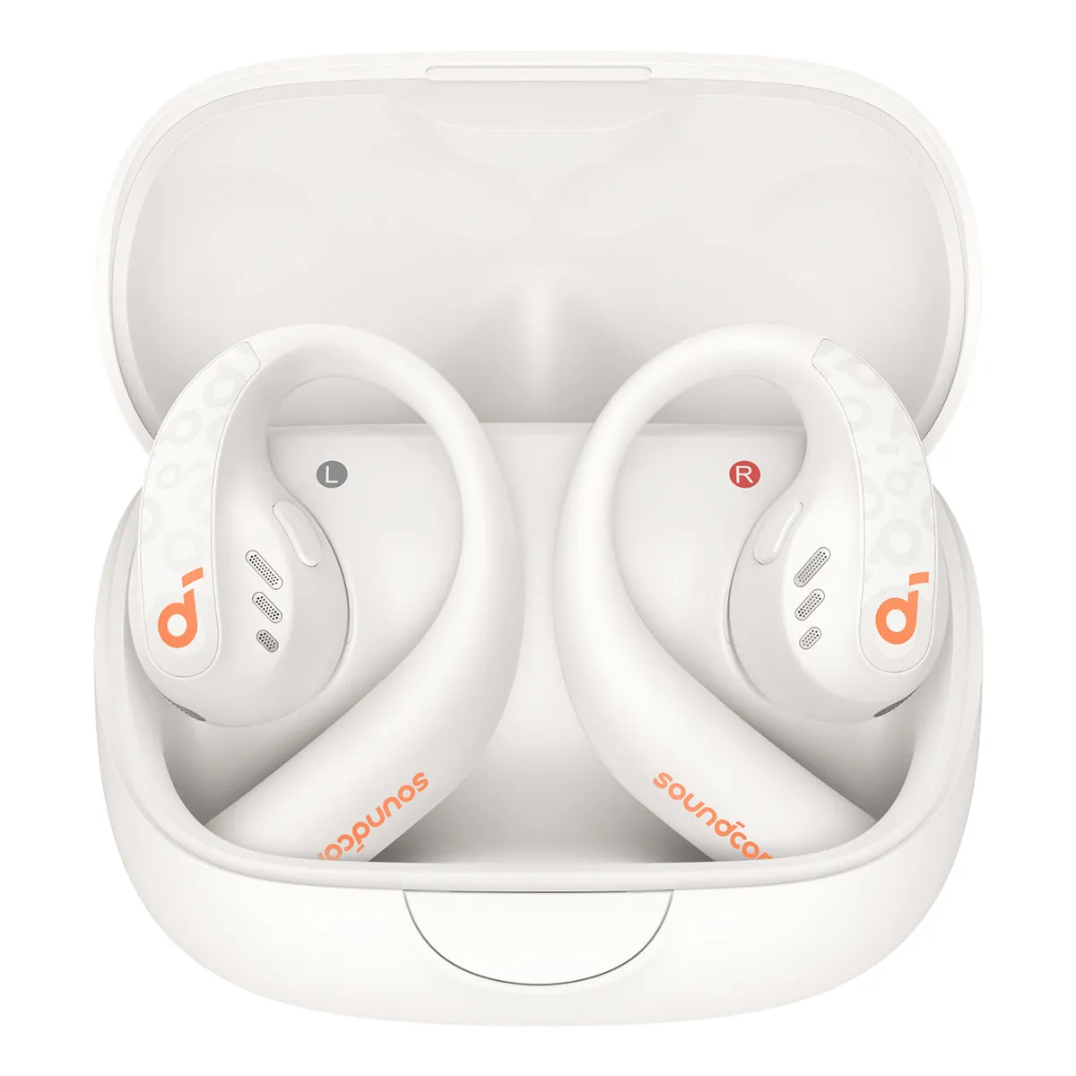 Soundcore AeroFit Pro Wireless Open-Ear Headphones (Frost White)