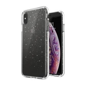 Speck - Presidio Clear   Glitter for iPhone XS Max - Gold