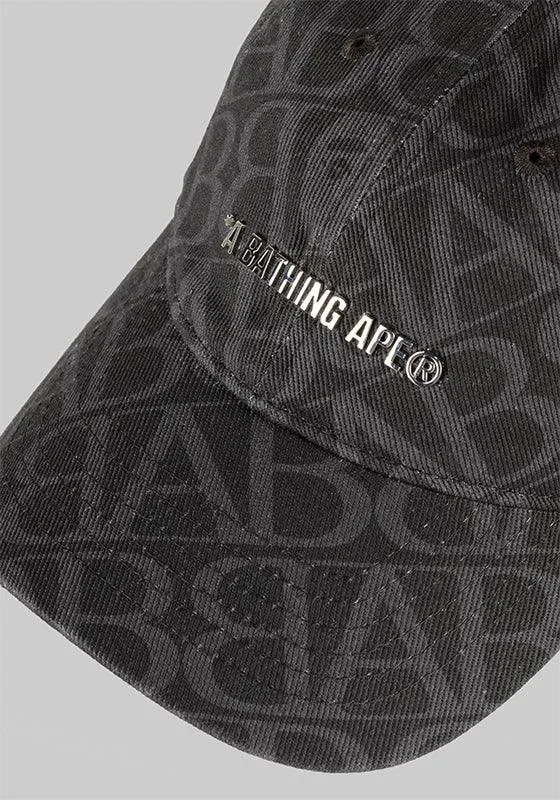 Sport Monogram Cap - Black