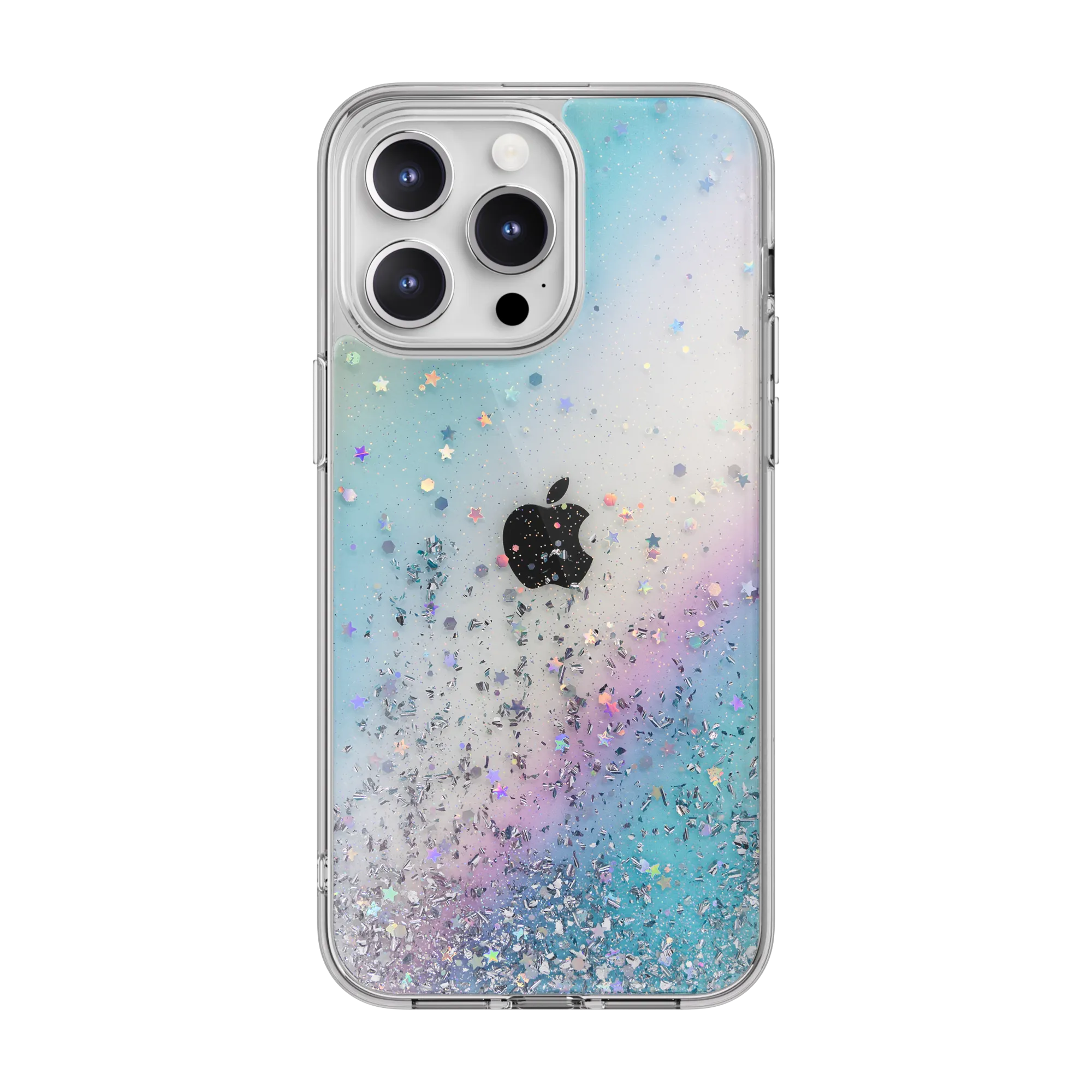 Starfield 3D Glitter Resin iPhone 15 Case
