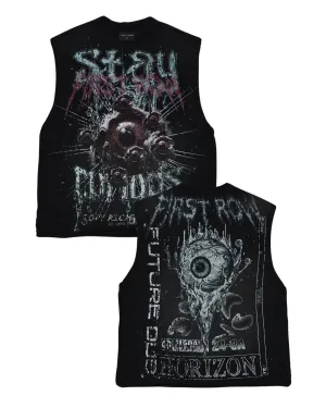 Stay Curious Eyeballs Muscle Tee