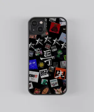 Stray Kids Album Collection K-Pop Glass Phone Case Cover