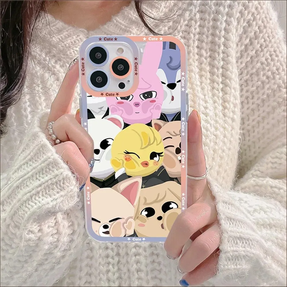 Stray Kids SKZOO Transparent iPhone Case