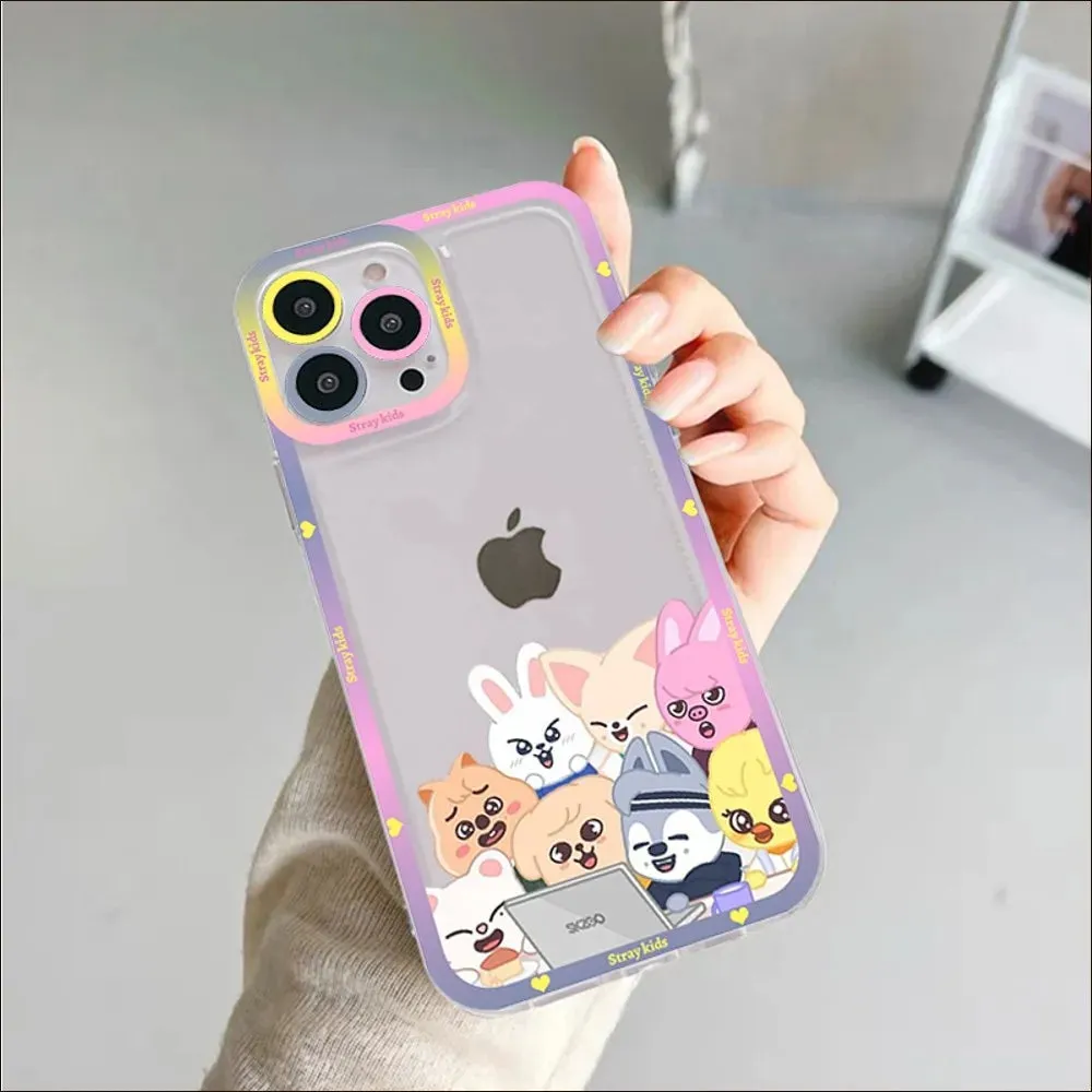 Stray Kids SKZOO Transparent iPhone Case