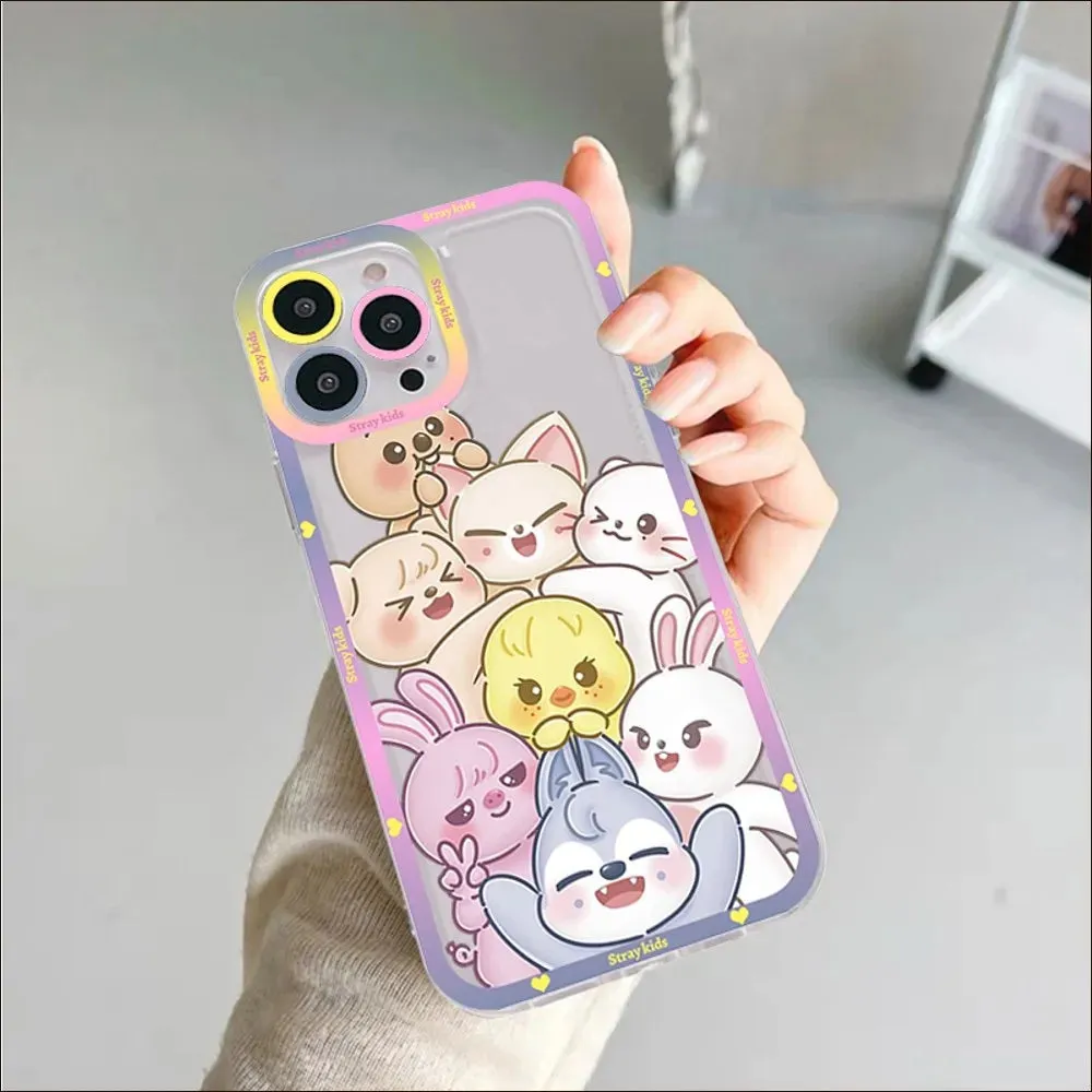 Stray Kids SKZOO Transparent iPhone Case