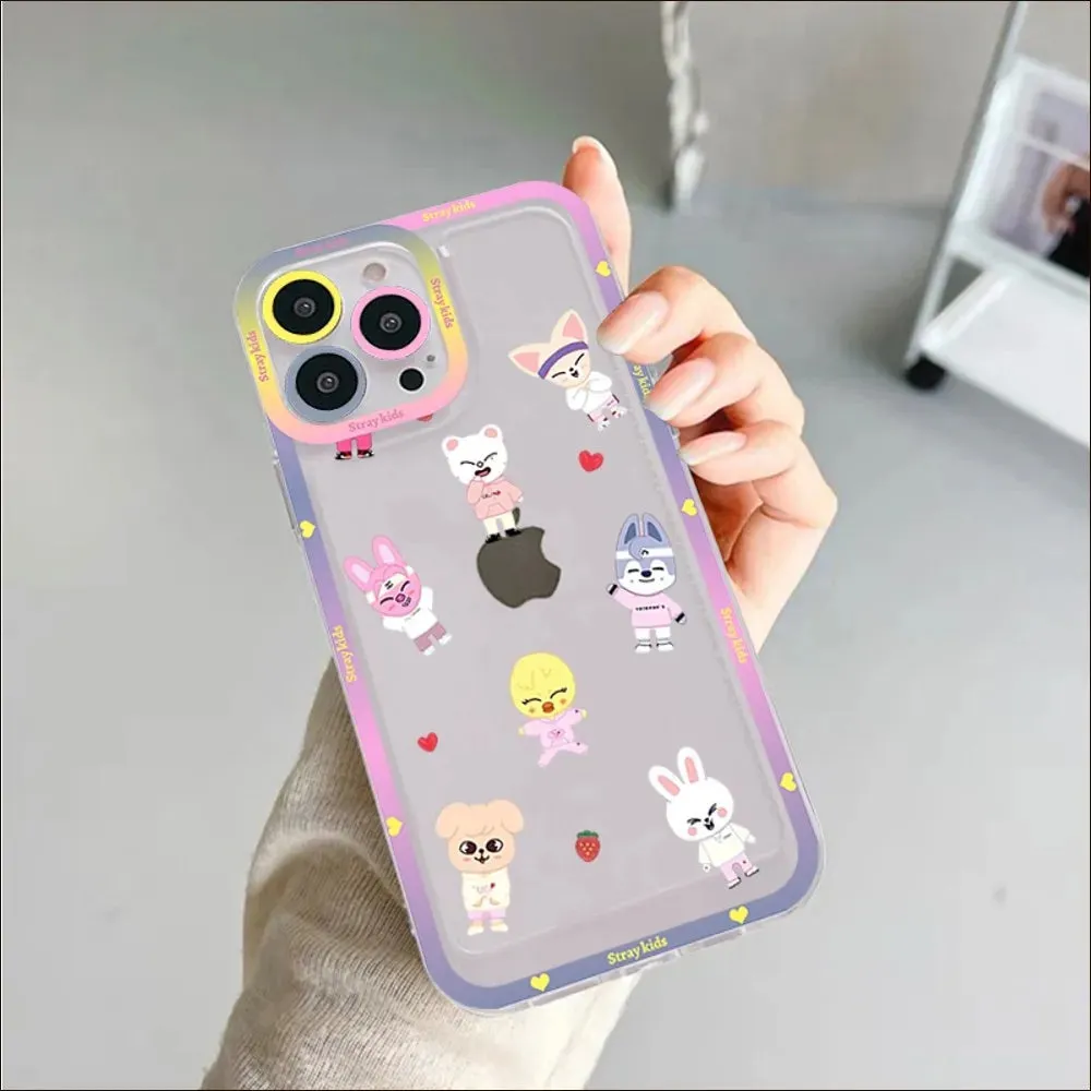 Stray Kids SKZOO Transparent iPhone Case