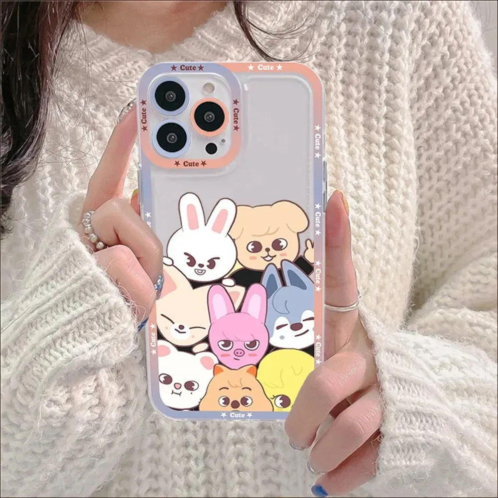 Stray Kids SKZOO Transparent iPhone Case