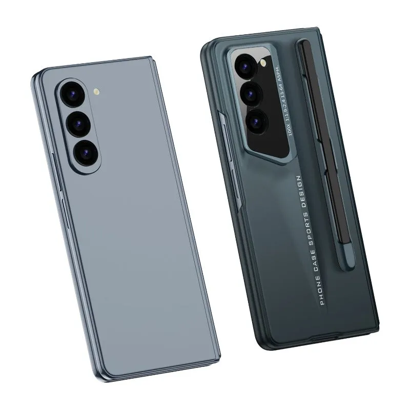 Streamline Body Hard PC Ultra-thin Protection Phone Case Screen Protector With Pen Slot For Samsung Galaxy Z Fold 6