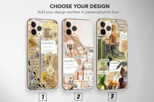 Stylish Teacher Phone Case - Aesthetic Cover