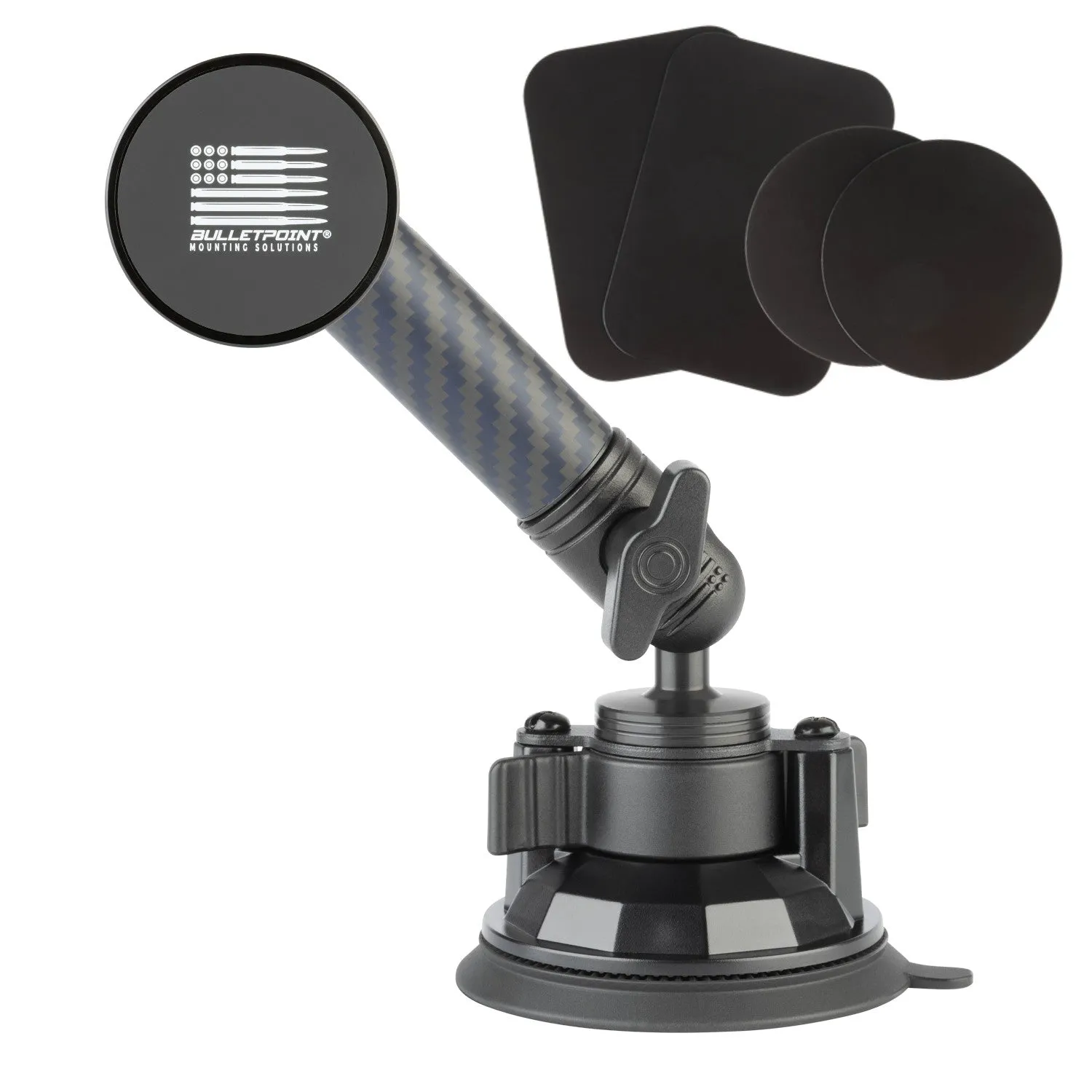 Suction Cup Mount 3.4" Diameter with Integrated 20mm Mounting Ball