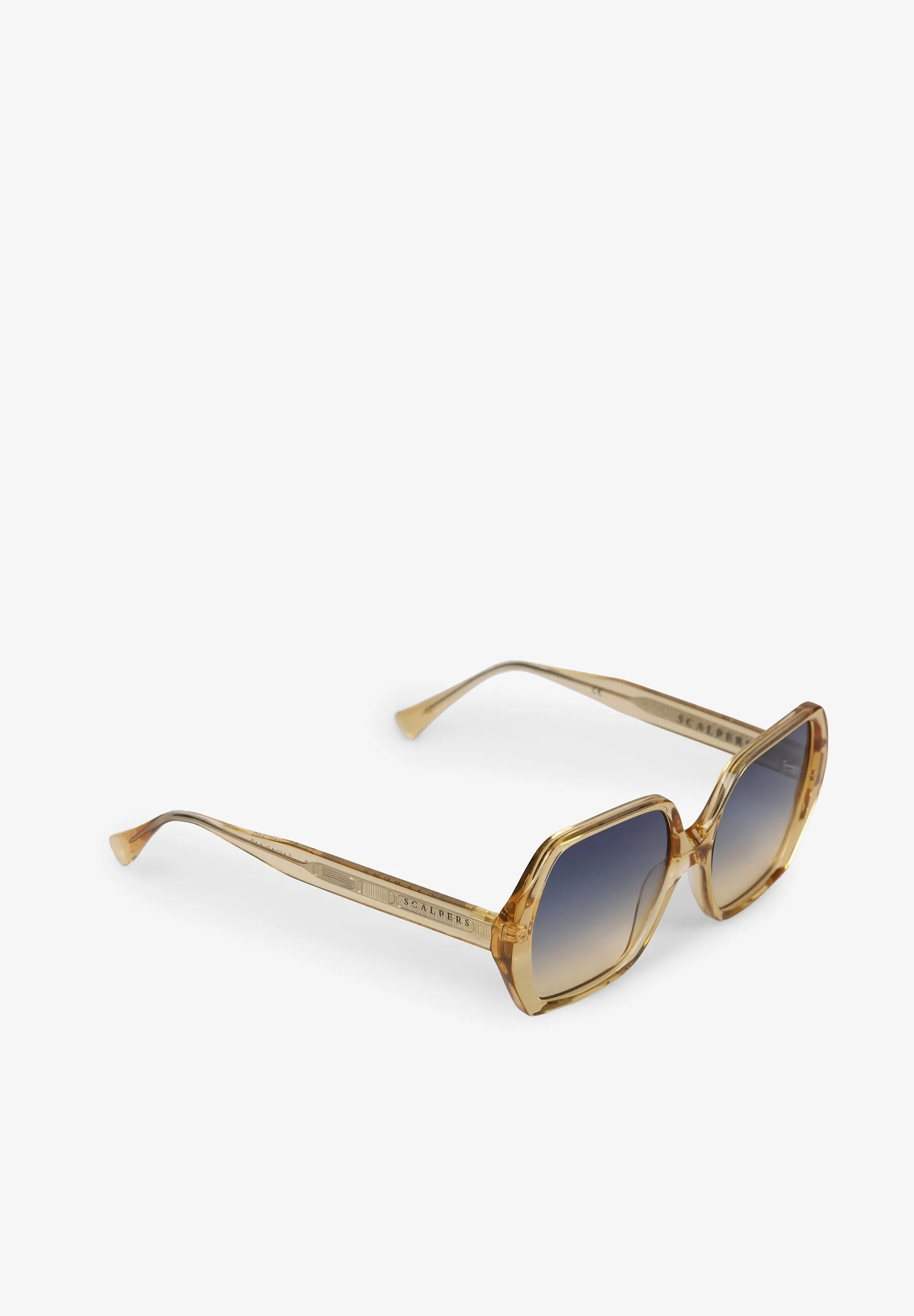 SUNGLASSES WITH TWO-TONE LENSES