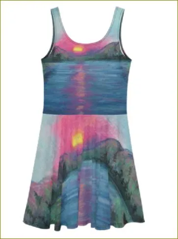 Sunny Bear Side ~ Skater Dress
