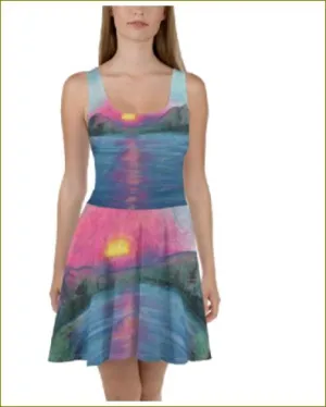 Sunny Bear Side ~ Skater Dress