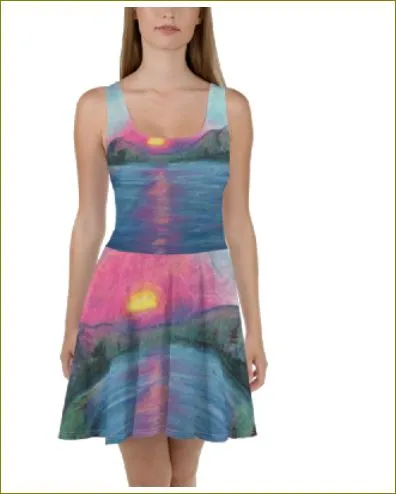 Sunny Bear Side ~ Skater Dress