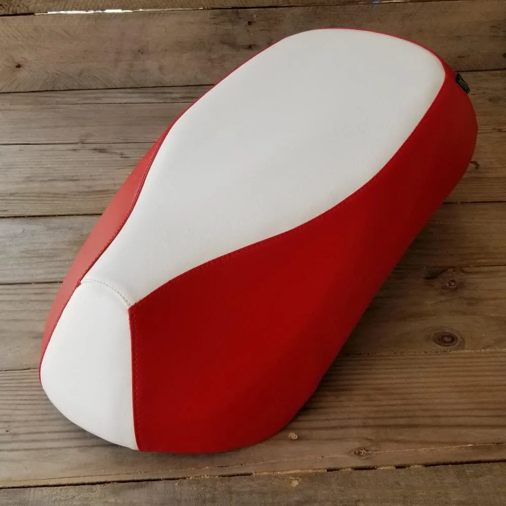 Sym Mio 50 - 150 Seat Cover White and Red